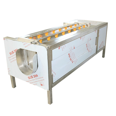 ローラールーツビート 産業用胡桃剥き機 1400kg/H ルーツ野菜剥き機