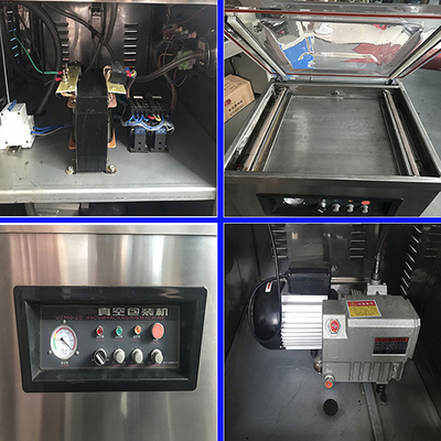 食品グレード SUS304 0.95kw 真空密封機 食品包装機