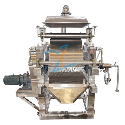 SUS304 Sticky Material Potato Starch Drum Scraper Drying Machine Potato Starch Steam Heating Drum Scraper Drying Machine Customization