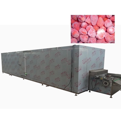 連続冷却された水果食品冷凍機 1800KG/H