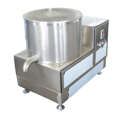 1.1kw 380v 300kg/H 脱水と脱油機 フランスフライズ生産ライン