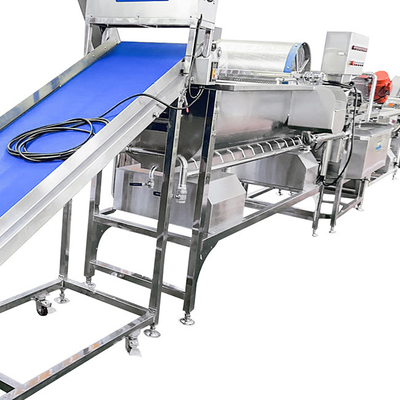 スキャリオン 1900kg/H 野菜洗濯機と乾燥機