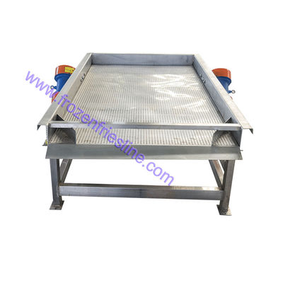 脱水振動スクリーンシート 300kg/H 380V 700mm帯幅