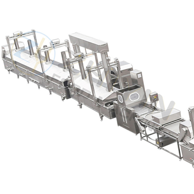 バナナ スライス ポテトチップス フレンチフライス 生産ライン 200kg/h
