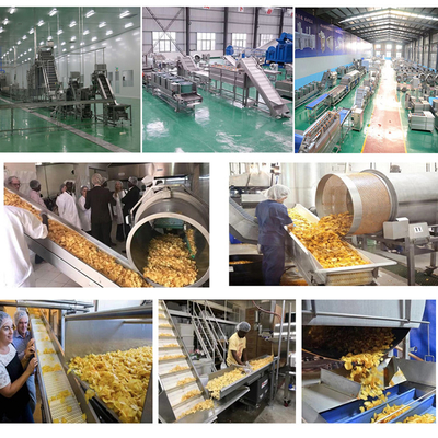 10m*2m*2mと,フランスフライの製造ライン